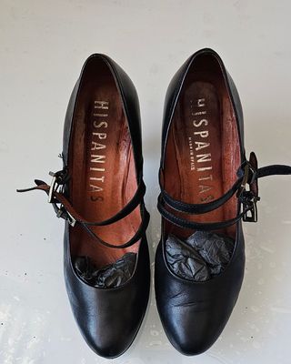 Zapatos Hispanitas Tacón Negros