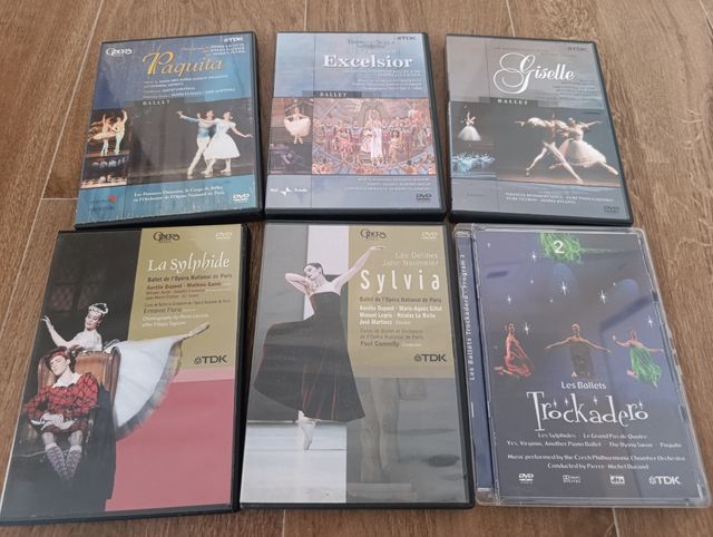 DVDs Ballet Clásico Warner Music Vision