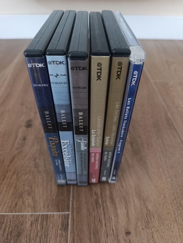 DVDs Ballet Clásico Warner Music Vision