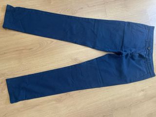 Pantalón Zara Hombre Azul