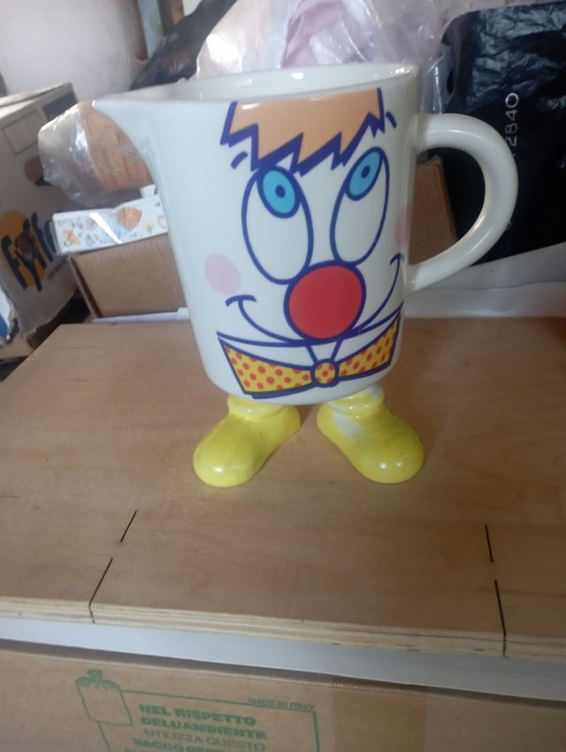 Caraffa Brocca Vintage Clown