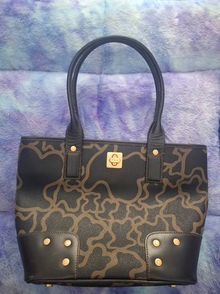 Bolso Tous Negro y Marrón
