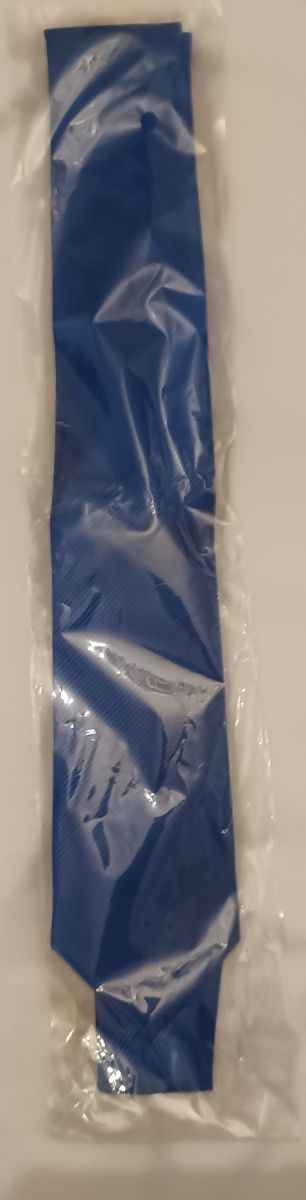 Cravatta blu nuova per ricorrenze matrimonio festa