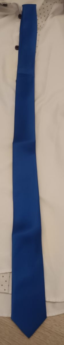 Cravatta blu nuova per ricorrenze matrimonio festa
