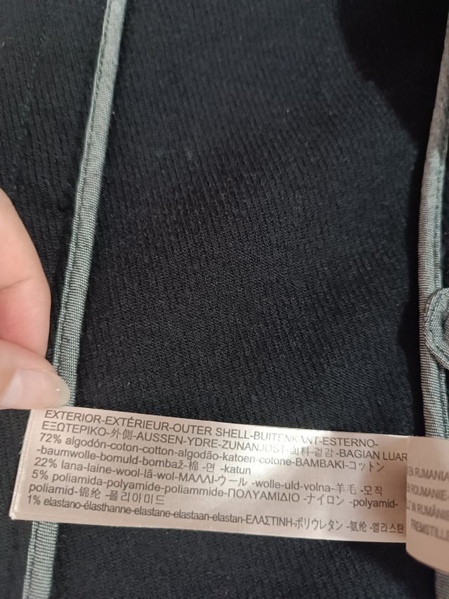 Chaqueta Massimo Dutti Negra Mujer