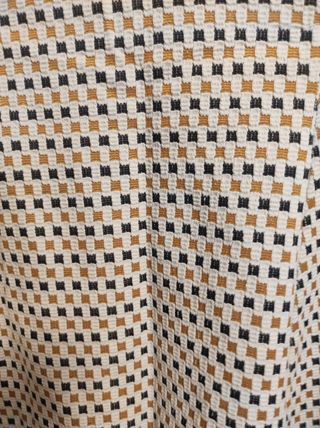 Falda estampada cuadros
