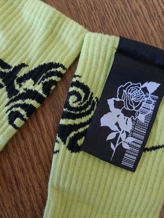 Calze Orgvsm Tribal Rose Fluo Version