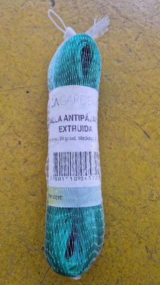 Malla antipájaros Extruida