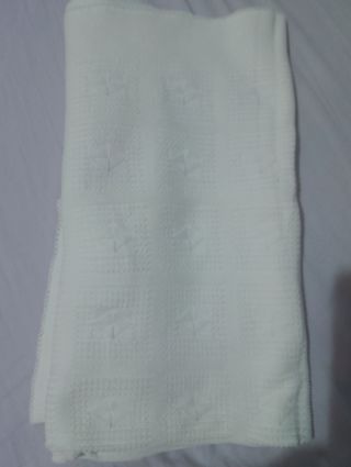 Toquilla bebé blanca