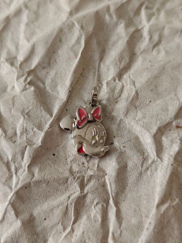 Colgante Minnie Mouse Plata Disney
