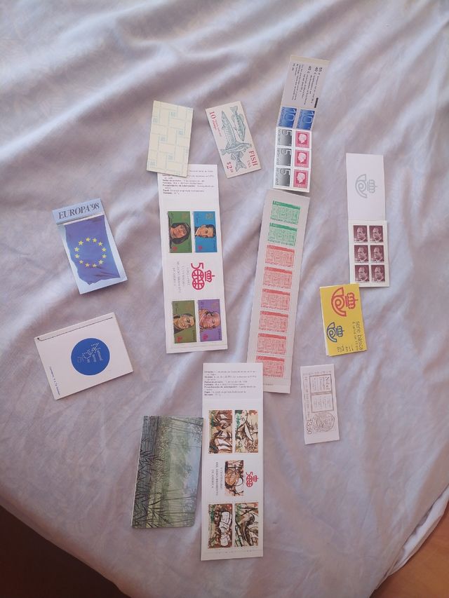 Set di francobolli EUROPA 98, FISH USA, Nobel