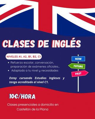 Clases de inglés particulares en Castellón