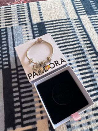 Pulsera Pandora con 6 charms