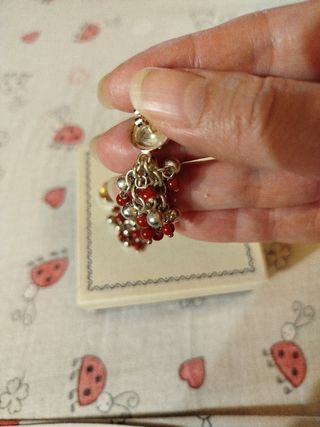 Orecchini Argento e Corniola Rossi