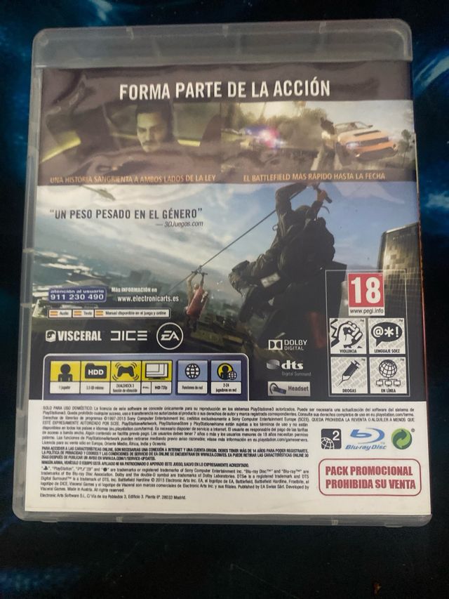 Battlefield Hardline PS3