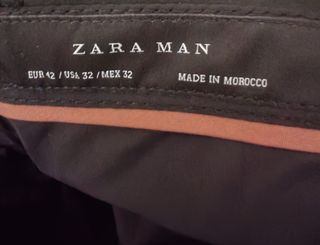 Traje de hombre negro, usado una vez 