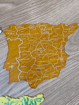 Plantillas de España: Ríos y Montañas