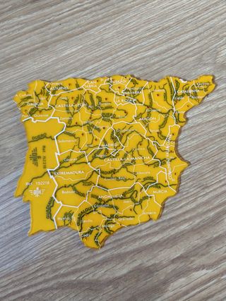 Plantillas de España: Ríos y Montañas