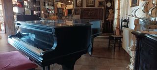 Piano de media cola Blüthner Leipzig Alemán. 