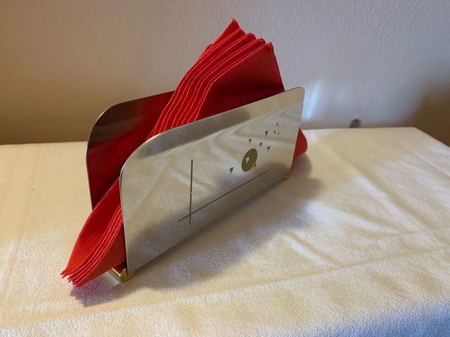 Portatovaglioli / Portalettere in metallo