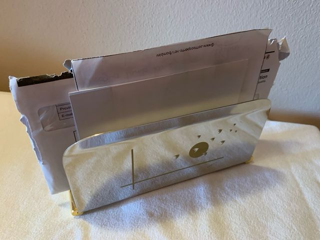 Portatovaglioli / Portalettere in metallo