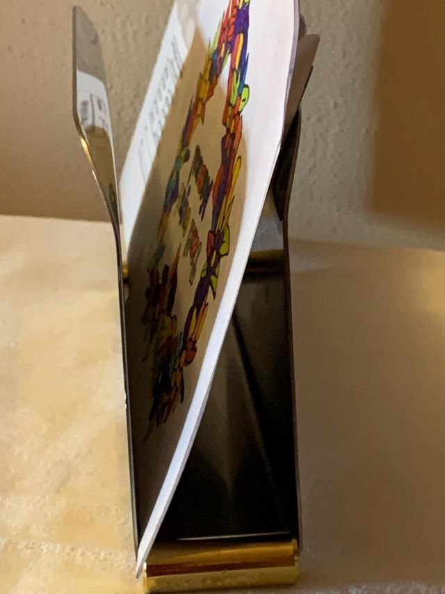 Portatovaglioli / Portalettere in metallo