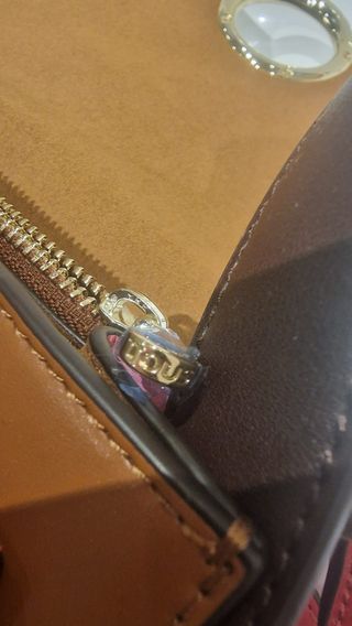 Bolso Tous Marrón y Rojo