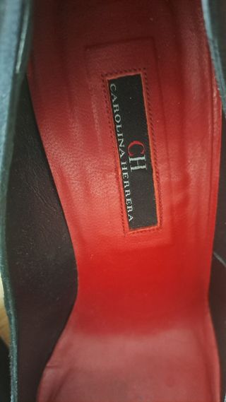 Zapatos de Salón Carolina Herrera Talla 37 Negros