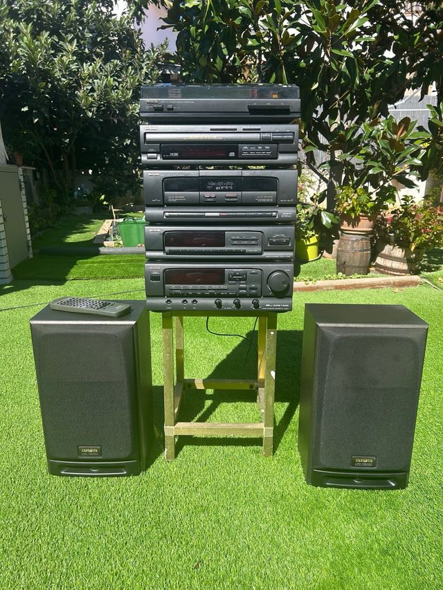 Cadena de música Aiwa Vintage