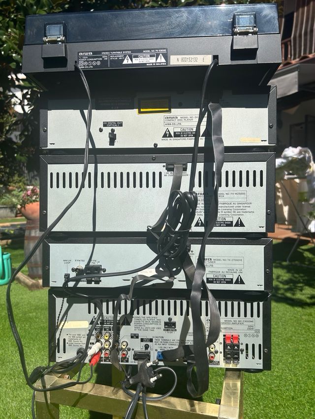 Cadena de música Aiwa Vintage