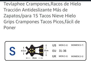 Crampones para nieve,hielo, verdina, etc...