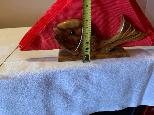 Portatovaglioli / portalettere legno ulivo