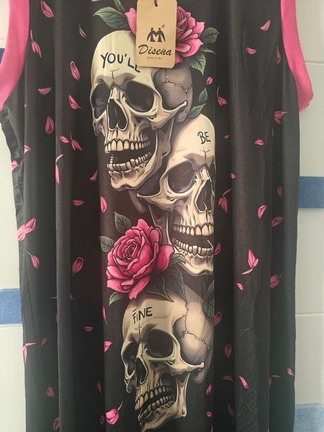 Vestido Calaveras Curvy