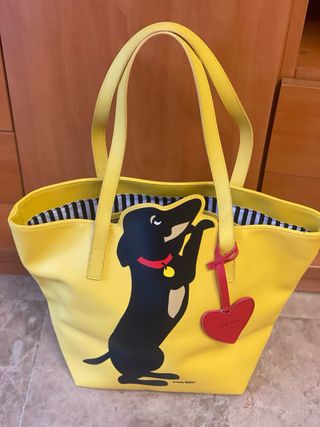 Bolso Marc Tetro Amarillo Perro Dachshund