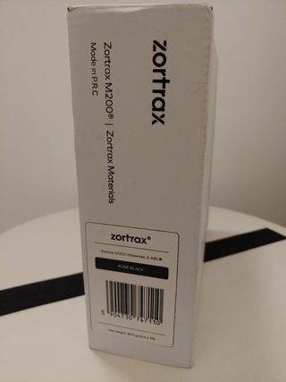 Filamento Zortrax Z-ABS Pure Black