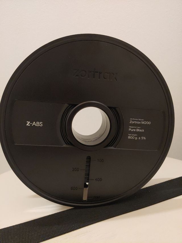 Filamento Zortrax Z-ABS Pure Black