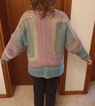 Cardigan/giacca uncinetto Granny