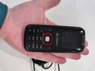 Teléfono Móvil vintage Vodafone Sagem Negro