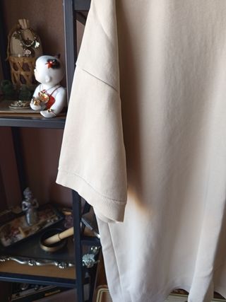 Camiseta Pull&Bear Beige Talla L