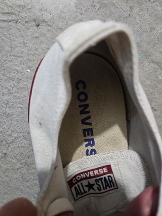 Converse Blancas Talla 41