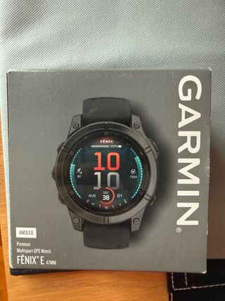 Reloj Garmin Fenix E 47mm Negro