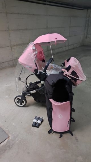 Cochecito Bugaboo Buffalo Rosa