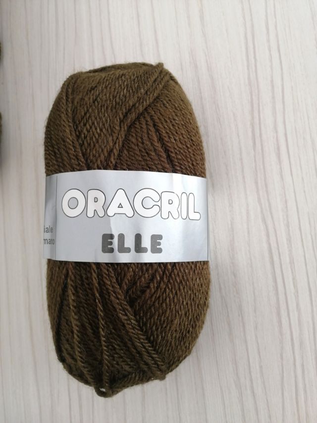 10 gomitoli - Filato Ornaghi – Oracril Elle 100% a