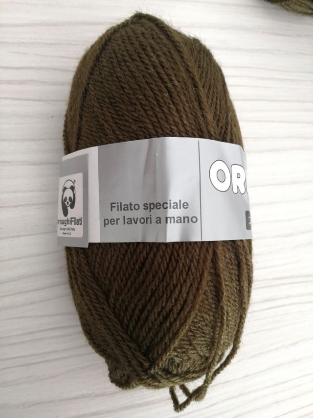 10 gomitoli - Filato Ornaghi – Oracril Elle 100% a