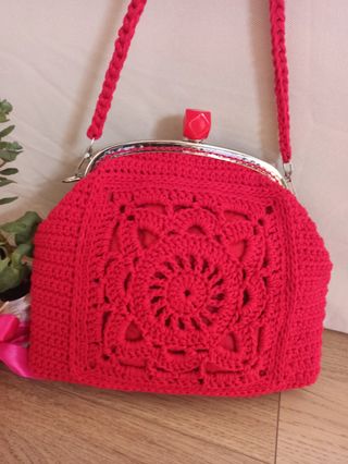 Borsa Handmade Rossa
