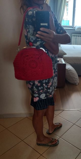 Borsa Handmade Rossa