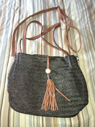 Bolso de mano tejido