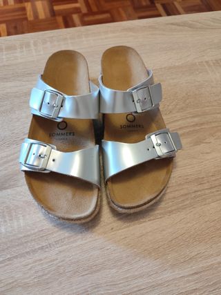 Sandalias Sommers Plata