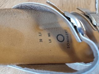 Sandalias Sommers Plata