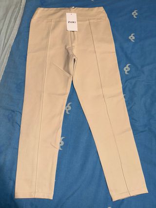 Pantaloni beige taglia L